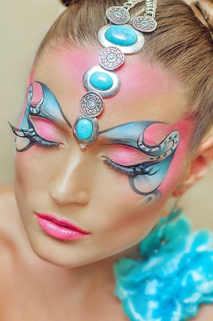 Make artística para o Carnaval são a febre do momento